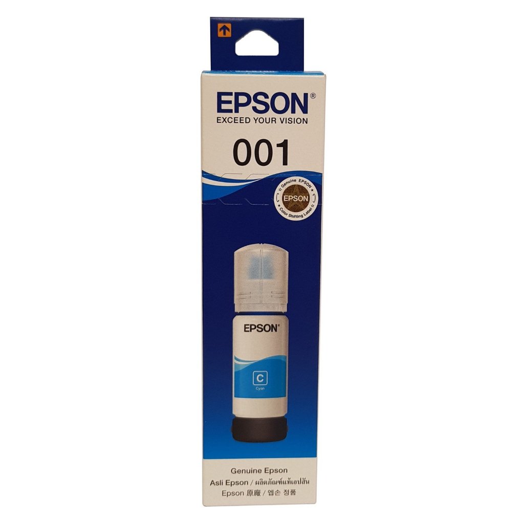 หมึกพิมพ์ EPSON 001 For Epson : L1450 / L4150 / L4160 / L6160 / L6170 / L6190 / L6260 / L6270 / L629