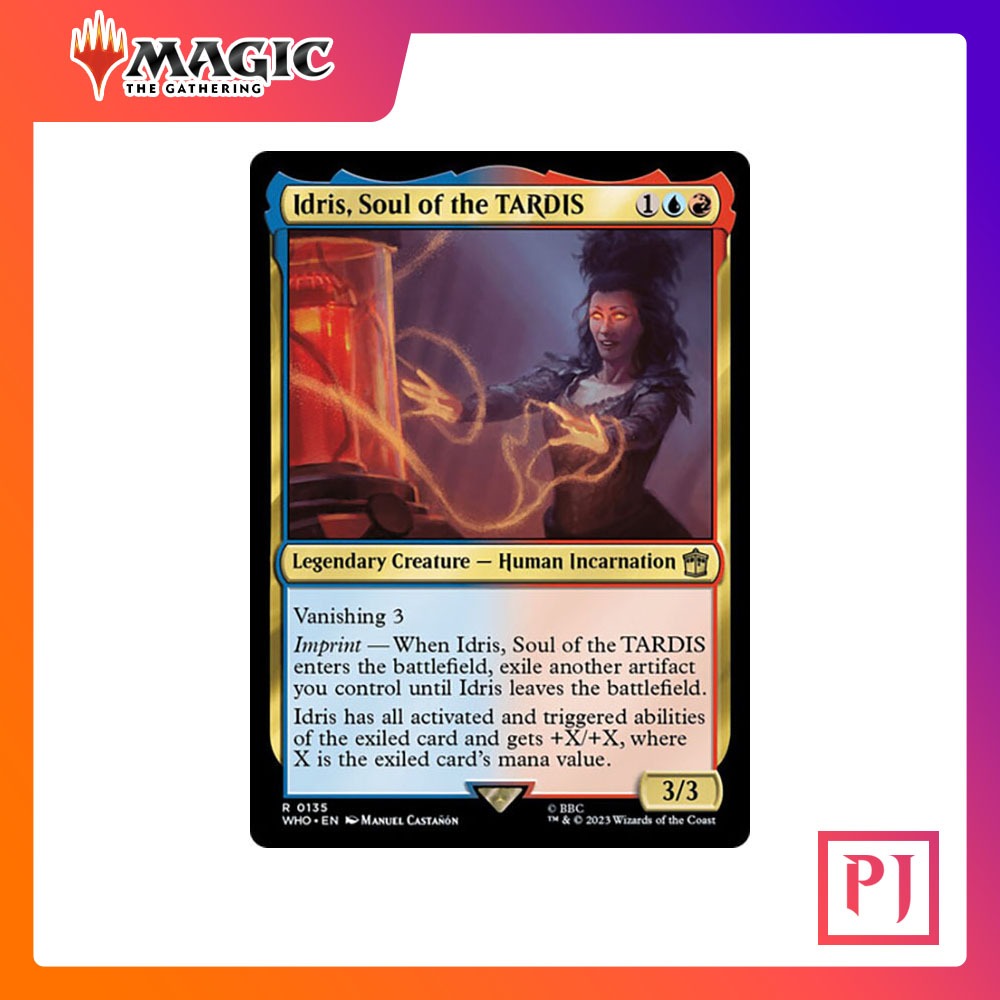 [MTG] Idris, Soul of the TARDIS [WHO] [MULTI] [RARE] [NORMAL] [ENG] (การ์ดเมจิค / Magic the Gathering)