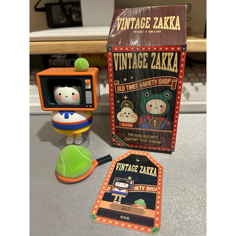 popmart vintage zakka (ตั้งโชว์) ไม่มีตำหนิ