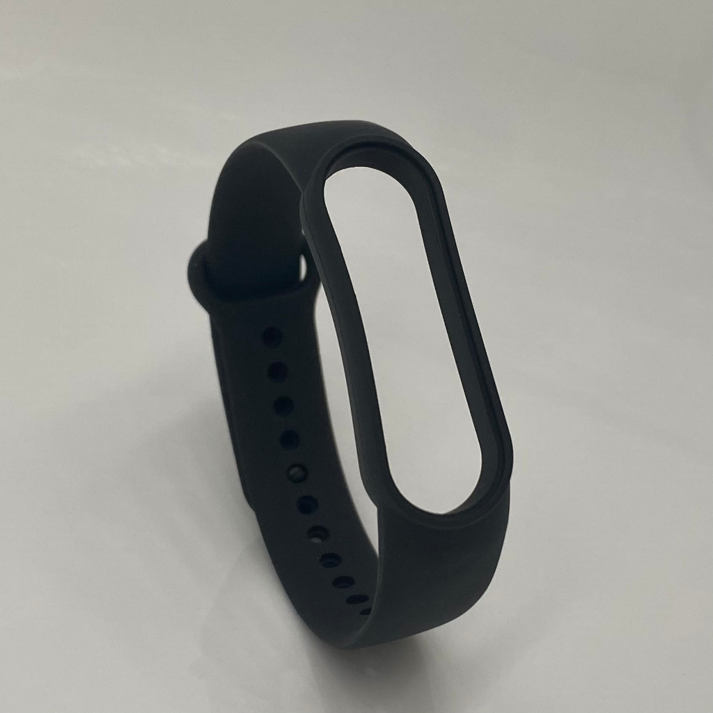 Xiaomi สร้อยข้อมือสายรัดซิลิโคน mi band3/4/5/6 สายรัดกีฬาระบายอากาศ - รูปที่ 6