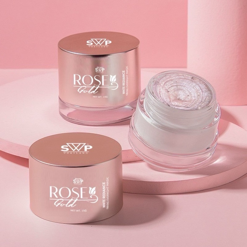 SWP ROSEGOLD🌹 โรสโกลด์ มาส์กกุหลาบทองคำ ตัวดังในtiktok มาส์กทองคำ ของแท้