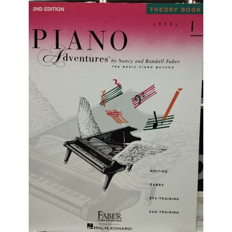 หนังสือเรียนเปียโน Piano Adventures - Level 1 Theory