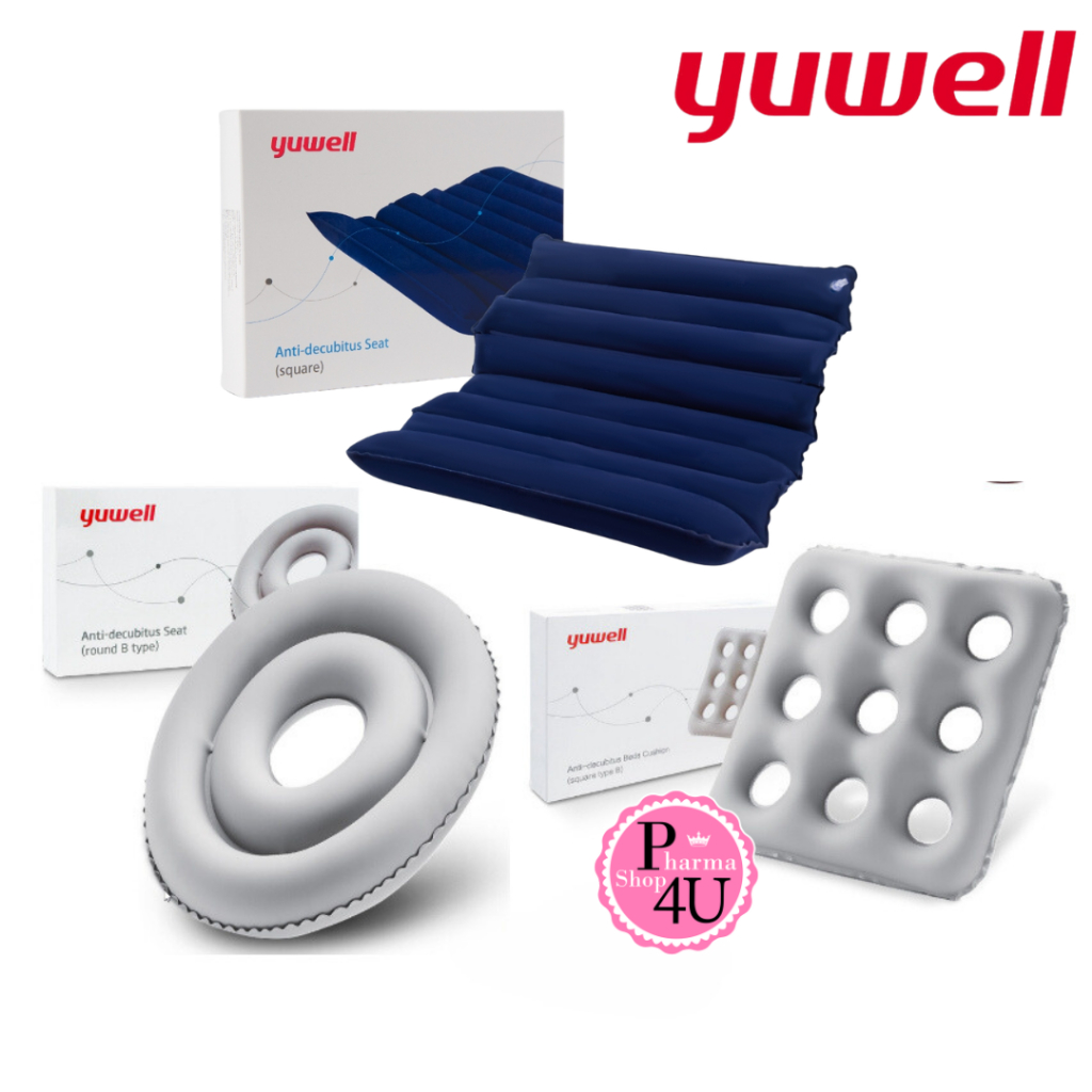 เบาะรองนั่ง Yuwell Anti-Decubitus Seat Squareสีน้ำเงิน /Type B สี่เหลี่ยม/ Roundทรงกลม