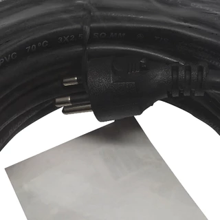 SUNTECH สายไฟ VCT พร้อมปลั๊กอัดหัว 3 ขา มอก. ขนาดสายไฟ 3x2.5 Sq.mm