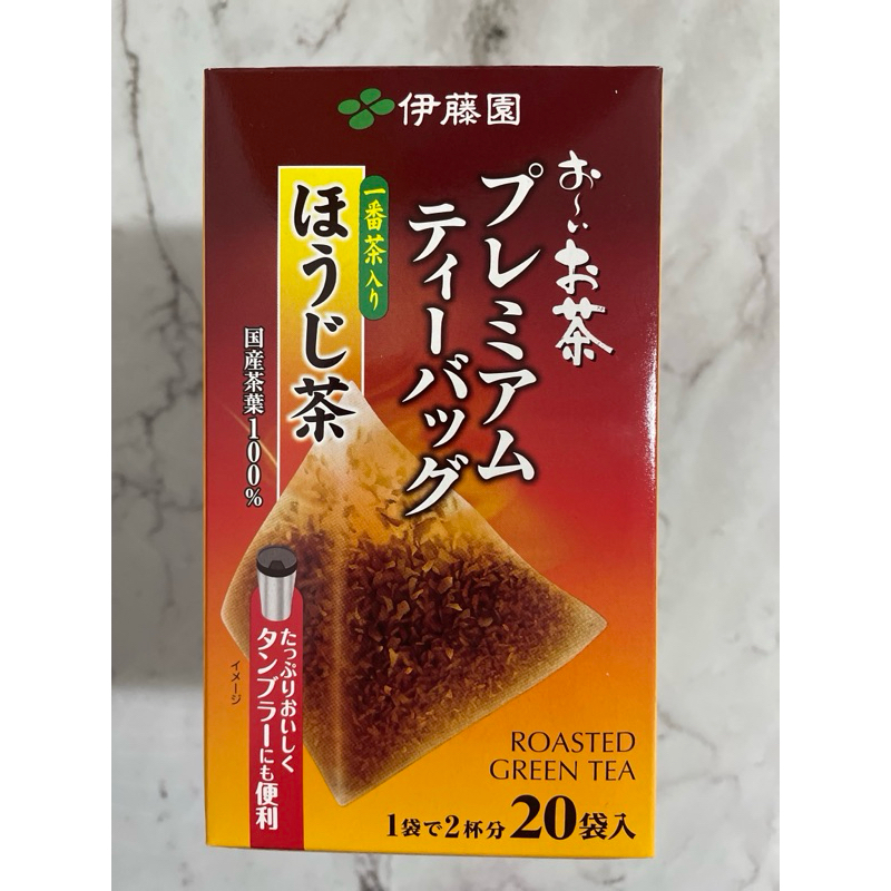 ชาโฮจิฉะผสมอิจิบันฉะ (ITOEN บริษัทชาอันดับ 1 ของญี่ปุ่น) ถุงชาพรีเมี่ยมโฮจิฉะผสมอิจิบันฉะ 36 กรัม