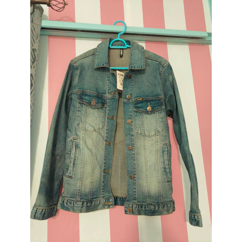 เสื้อแจ๊คเก็ตยีนส์ BJ JEANS ไซด์ L  แท้💯💯 มือ 1