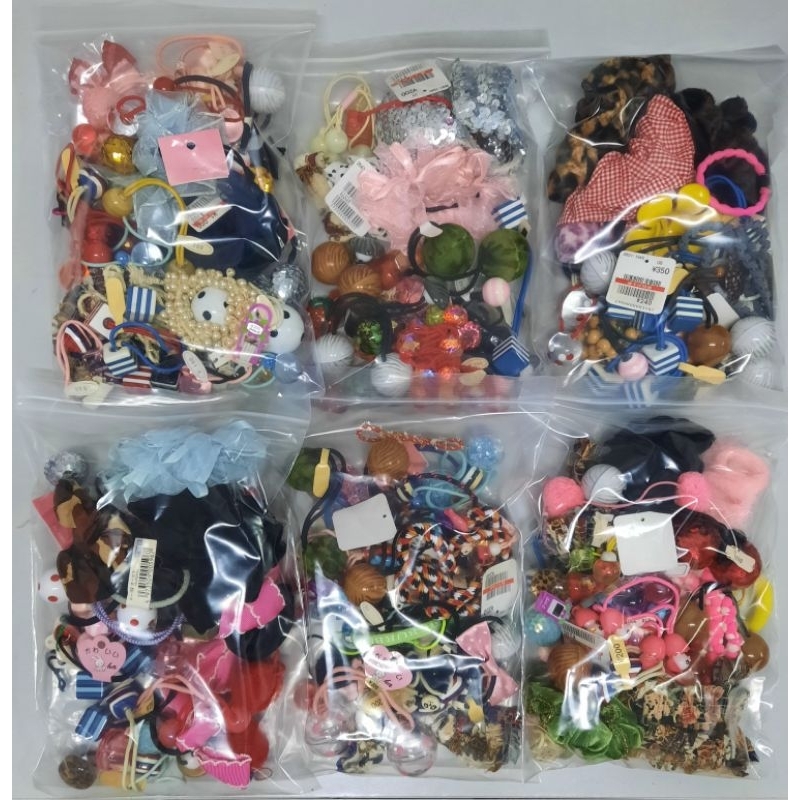 New japan ยางรัดผม แฟชั่นญี่ปุ่น ของใหม่ สุ่มแบบ ราคา/เส้น