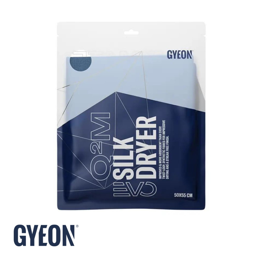 GYEON Q²M SILK DRYER EVO ผ้าเช็ดซับน้ำรุ่นใหม่ล่าสุด ใช้ซับน้ำหลังล้างรถ
