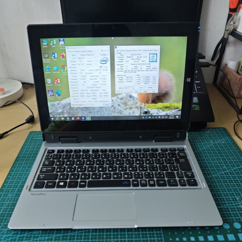 tablet windows แท็บเล็ต Nec vk iii core m5-6y54 ram4 ssd 64gb มือสอง