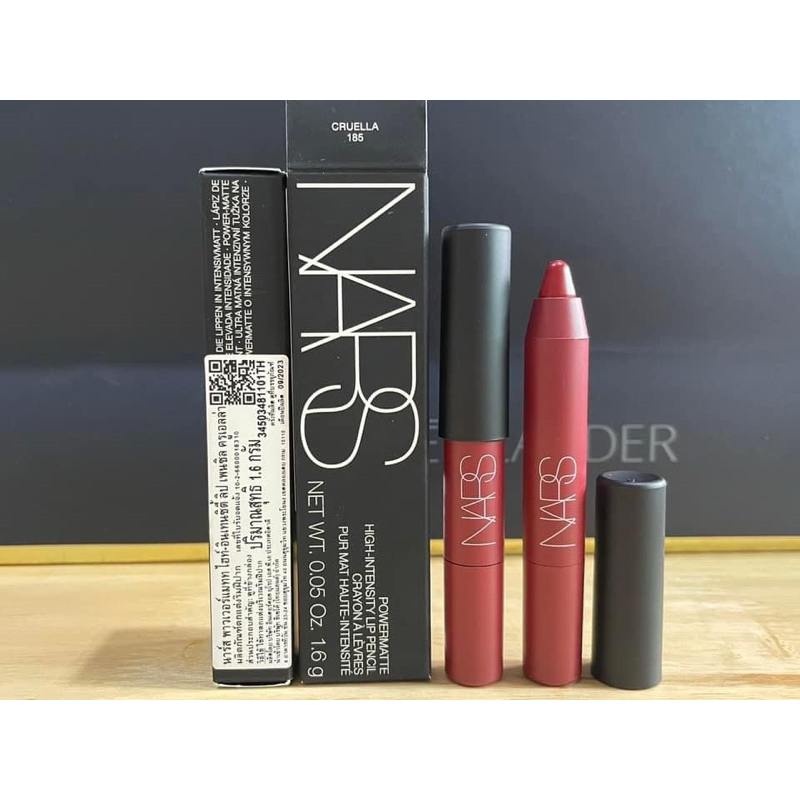 🔥พร้อมส่ง แท้ 🔥Nars powermatte Cruella Lipstick🔥ป้ายไทย
