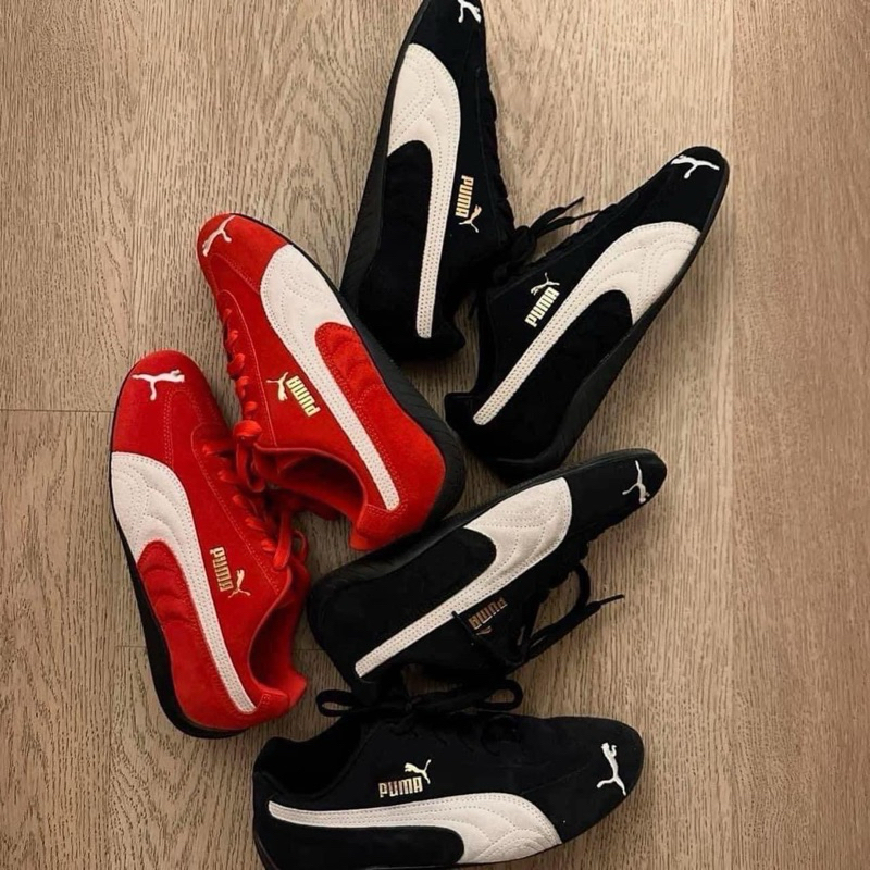 P.u.m.a SPEEDCAT OG - RED & BLACK มาแรงแซงทุกโค้ง ของมันต้องมี (size36-45)แถมกล่อง ตรงปก