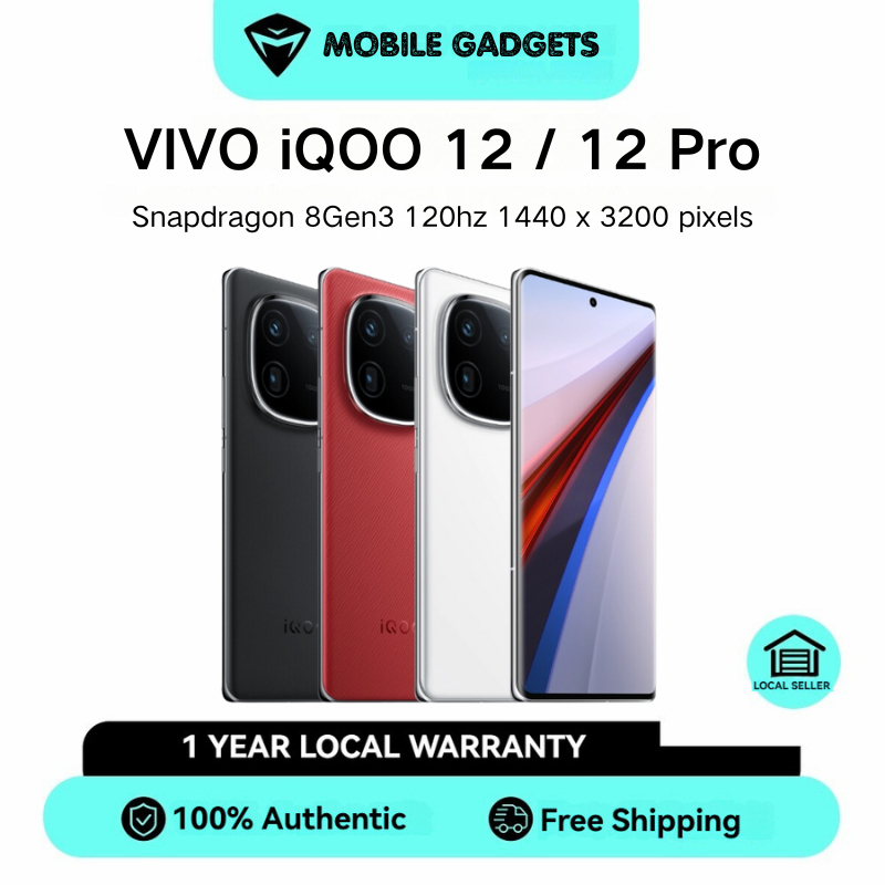 VIVO IQOO 12 / IQOO 12 Pro | Snapdragon 8Gen3 120HZ Chagrer | VIVO IQOO12 Pro Phone New Original IQOO Phone