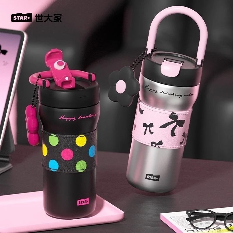 ของแท้Star+ ขนาด720ML แก้วน้ำเก็บความเย็น เป็นสแตนเลส316อย่างดี แบบพกพาถ้วย