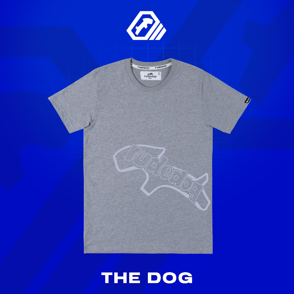 เสื้อยืด แบรนด์ RUDEDOG นุ่มตัวท็อป รุ่น THEDOG