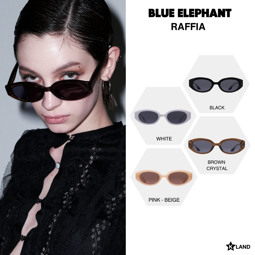 [Clearance สินค้าตัวโชว์]BLUEELEPHANT RAFFIA แว่นกันแดด (BLU23SU0008U)