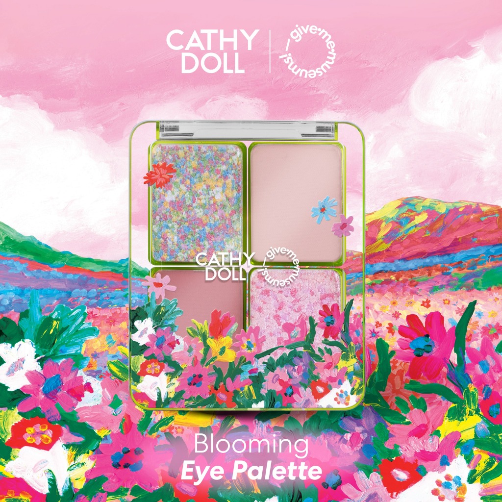 Cathy Doll บลูมมิ่งอายพาเลท 1.8g x 4สี เคที่ดอลล์ #กิฟมีมิวเซียม#GIVEMEMESEUMS#GMM