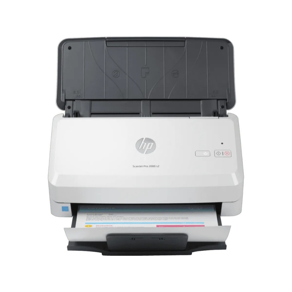 HP [ สแกนเนอร์ ] ScanJet Pro 2000 s2 Sheet-feed Scanner - (6FW06A)