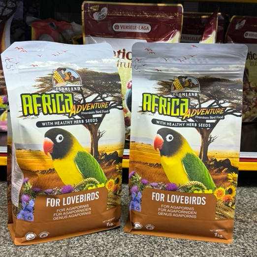 Farmland Africa Adventure – อาหารนกเลิฟเบิร์ด 1kg.