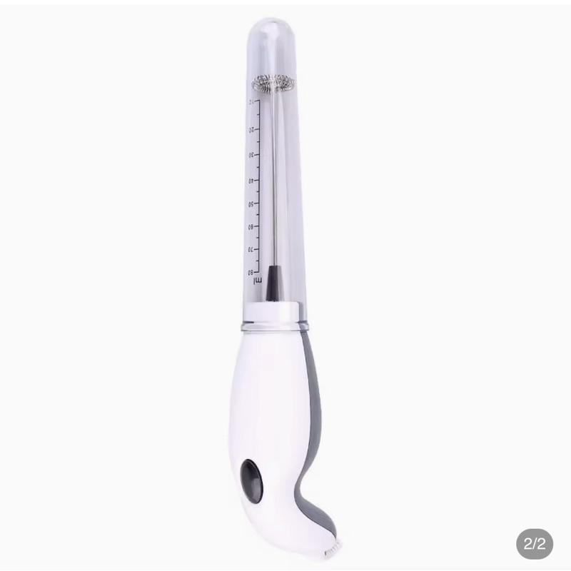 เครื่องตีฟองนมไฟฟ้า 40วัตต์ สีเทาขาว 220~240V 50/60Hz