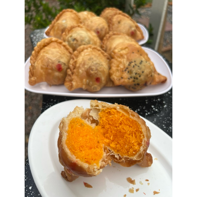 กะหรี่ปั๊บไส้ทะลัก🥐 เจ้าดัง ไส้เยอะ แน่น จุกๆ 😋ทำสดใหม่ทุกวัน✅
