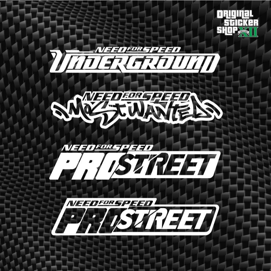 สติ๊กเกอร์ Need For Speed  Sticker car Logo ทนแดด ทนฝน ติดรถยนต์