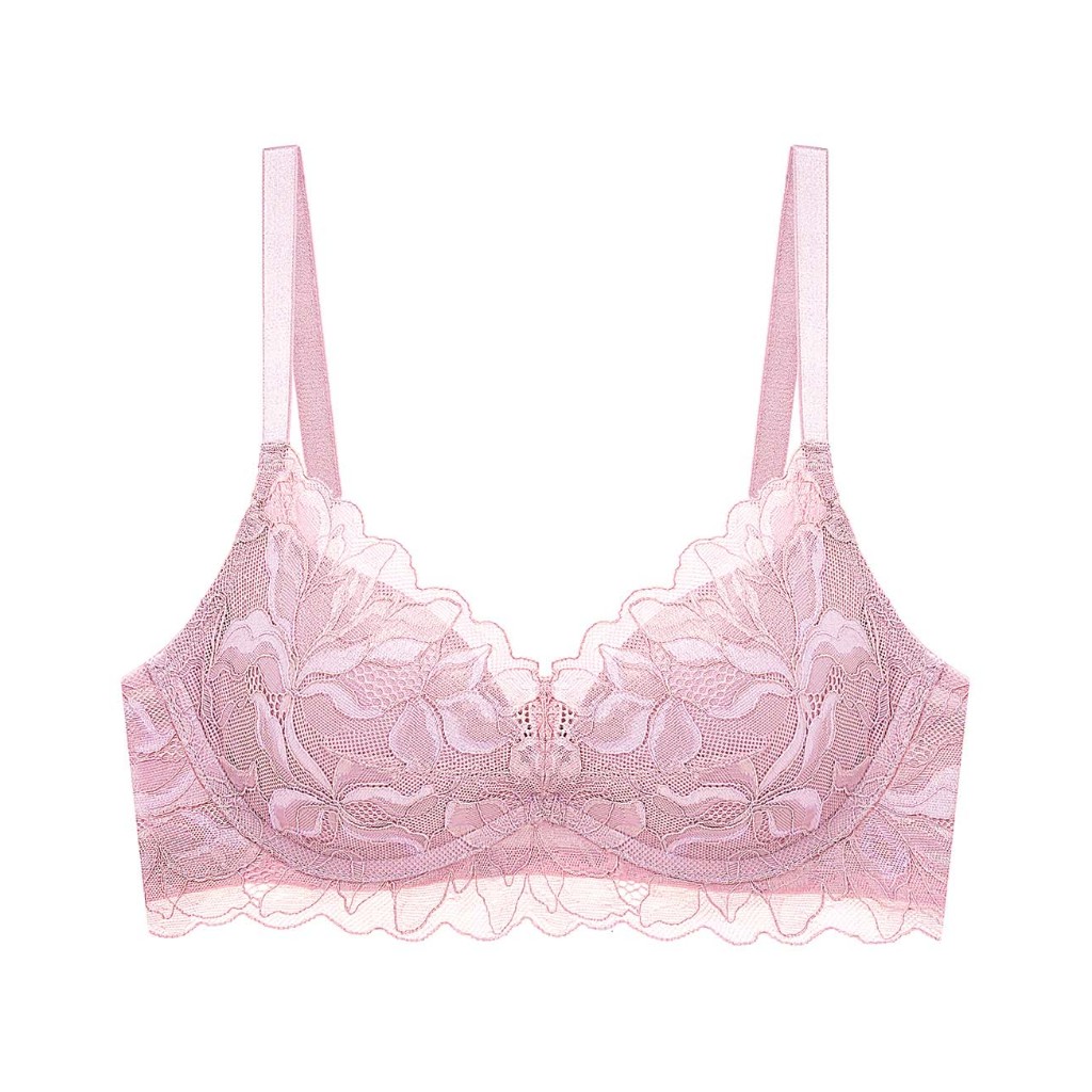 Triumph เสื้อชั้นในมีโครงดันทรง รุ่น Magnolia Lace WHU DV-R รหัส 10218484 สีม่วง 6718