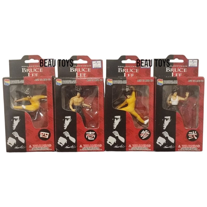 (ของแท้💯)Real Key Chain Bruce Lee พวงกุญแจ บรูซ ลี (มือ1)🟡