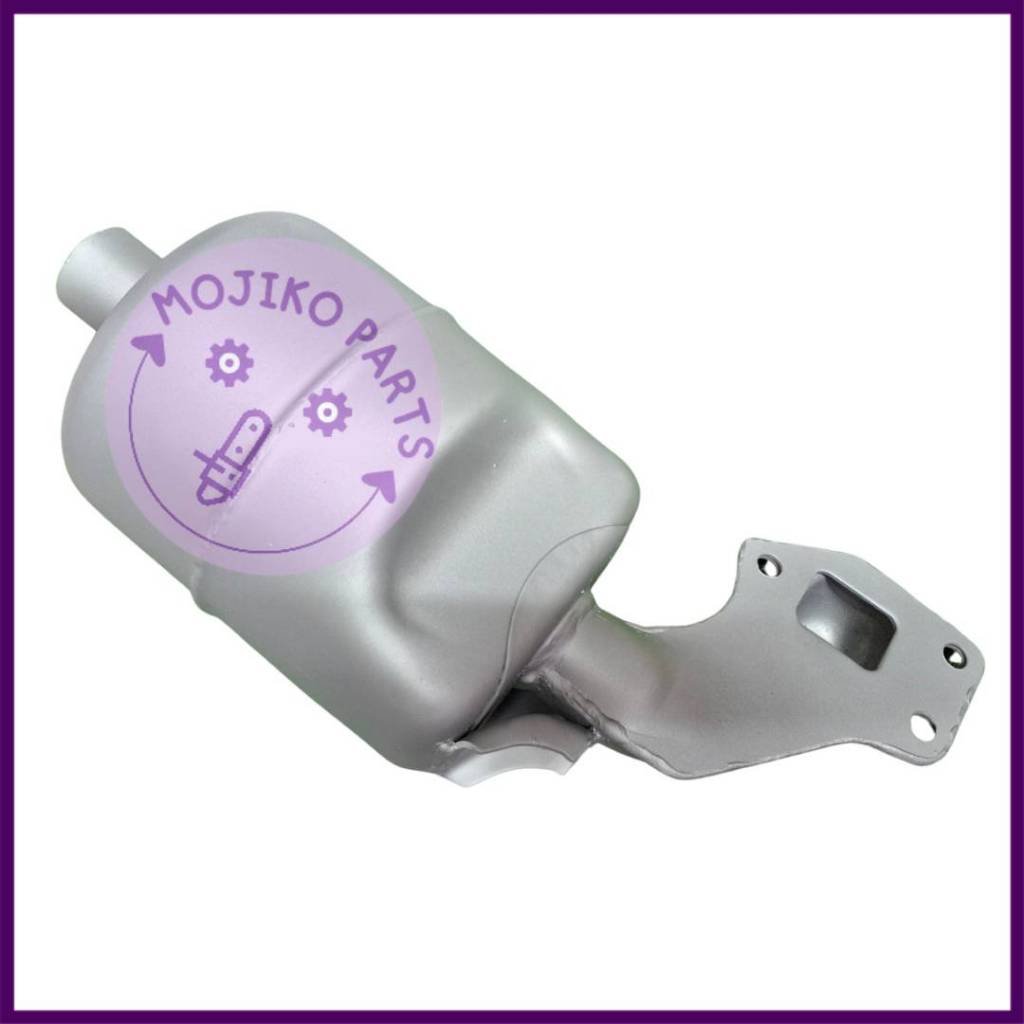 ท่อไอเสีย TF105-TF115 L/LM TF110-120 DI เกรด A พร้อมปลายท่อ (ครบชุด) อะไหล่รถไถเดินตาม Y A N M A R - รูปที่ 2