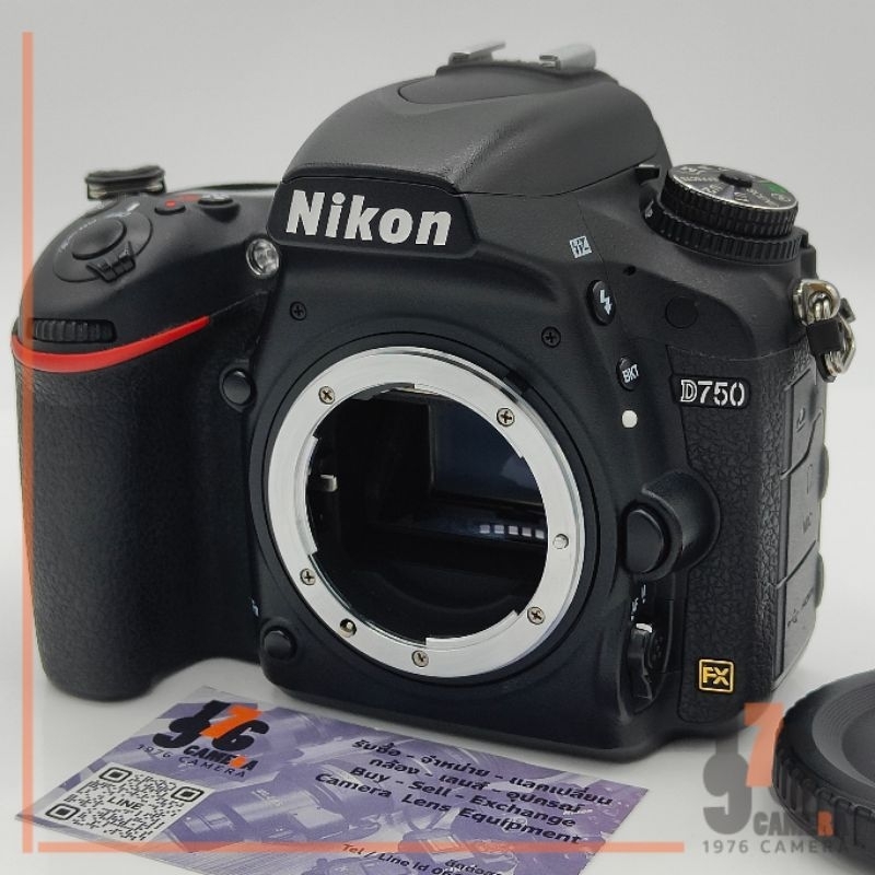 used nikon d750 body มือสองสภาพดี แบตนาฬิกาหมด