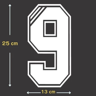เบอร์รีดติดเสื้อผ้า เสื้อกีฬา รีดติดผ้าได้ทุกชนิด (งานDTF)