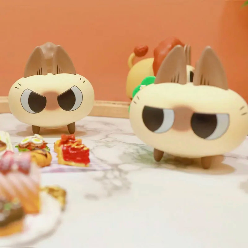 [แยกตัว/ระบุตัว] แมวเดินได้ Azuki Can Shaking Forest Siamese Cat Little Bean Paste พร้อมส่งจากไทย