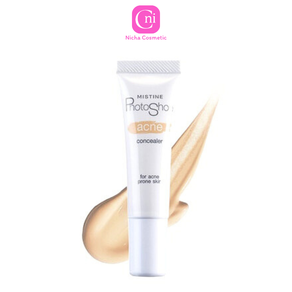(Exp.07/26) มิสทิน โฟโต้ชอป คอนซีลเลอร์ ปกปิดสิว รอยสิว และจุดด่างดำ  Mistine Photoshop Acne Conceal