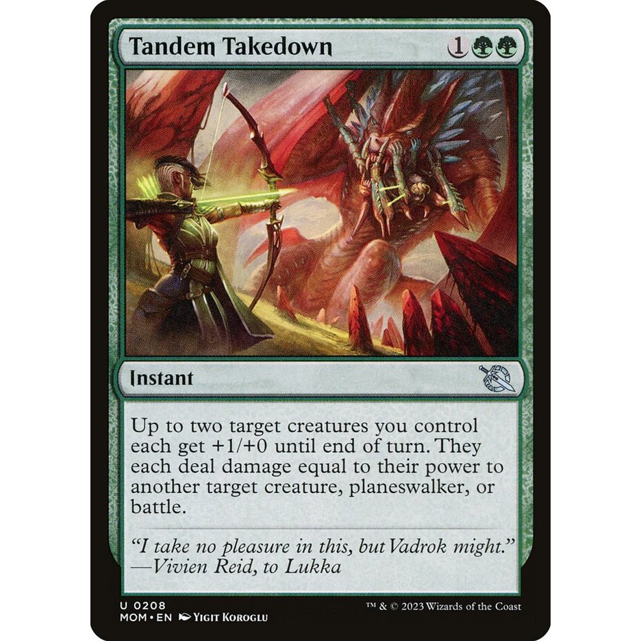 MTG : March of the Machine: Tandem Takedown