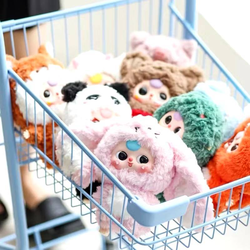 พร้อมส่ง กล่องสุ่มตุ๊กตา B a b y three V.3 ยกบล๊อค มี 6จุ่ม ของใหม่ (แท้)