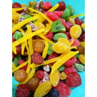ผลไม้อบแห้งรวม 10 ชนิด ขนาด 1 กก. ของใหม่ สด อร่อย