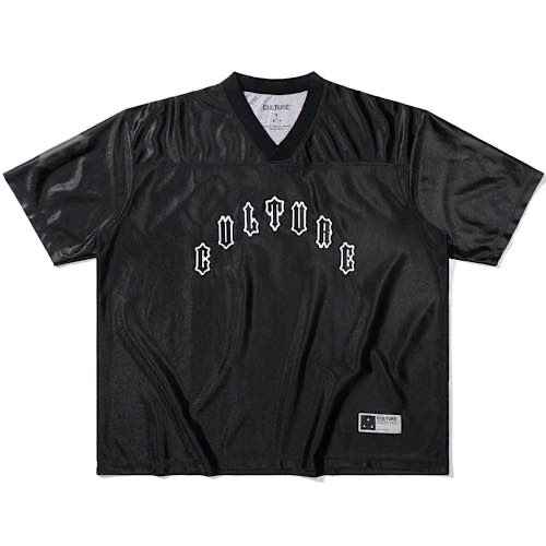 Culture Football Oversize Jersey Crystal Black