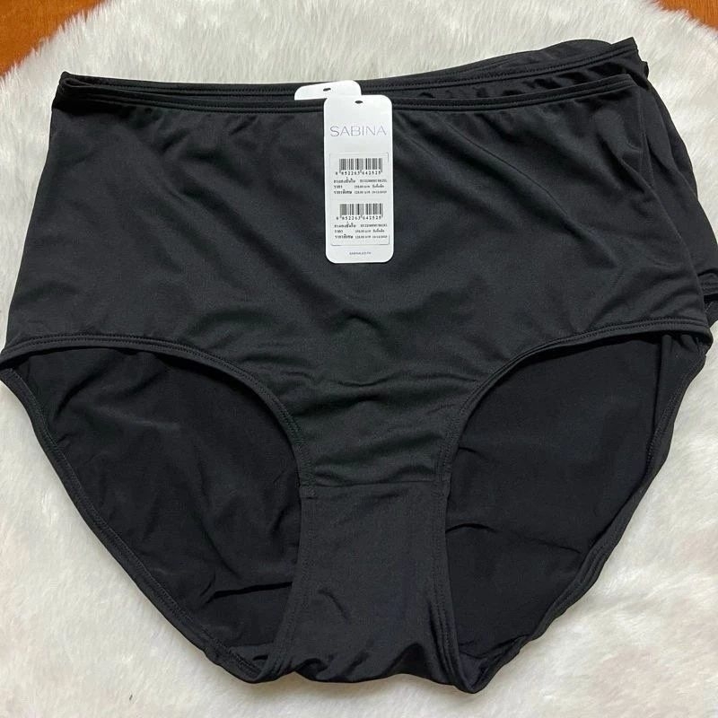 กางเกงชั้นในซาบีน่าแท้ จัมโบ้ 2XL 3XL HUZh23008 sabina oversize ทรงสวย ใส่สบายไม่อึดอัด เต็มตัว full high waist