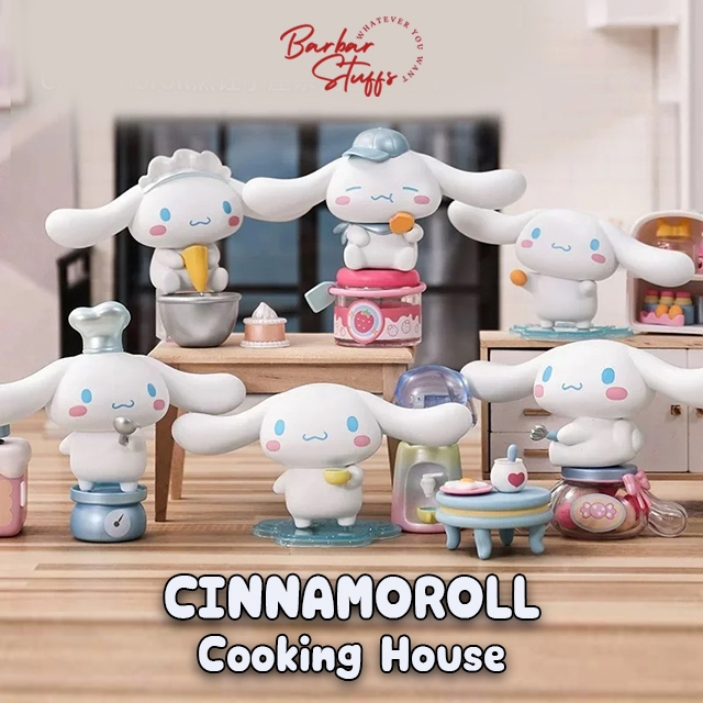 [Sanrio] กล่องสุ่ม Sanrio - Cinnamoroll : Cooking House ลิขสิทธิ์แท้ (เลือกตัวได้)