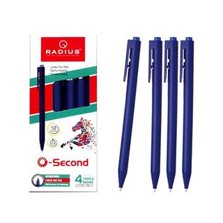 RADIUS ปากกาเจล 0.5 มม O-SECOND ราคายกกล่อง 12ด้าม