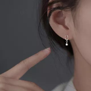 GLAMOR✨ตุ้มหูเงิน Not The Same ต่างหูห่วงเงิน ต่างหู 925 เท่น่ารัก ต่างหูแฟชั่น ตุ้มหูเงินแท้