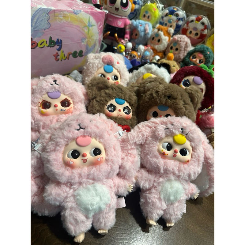 พร้อมส่งตอนนี้Baby Three V.3 เบบี้ทรี V.3 น้องกระต่ายแบบเลือกตัวตามหมายเลขได้เลย