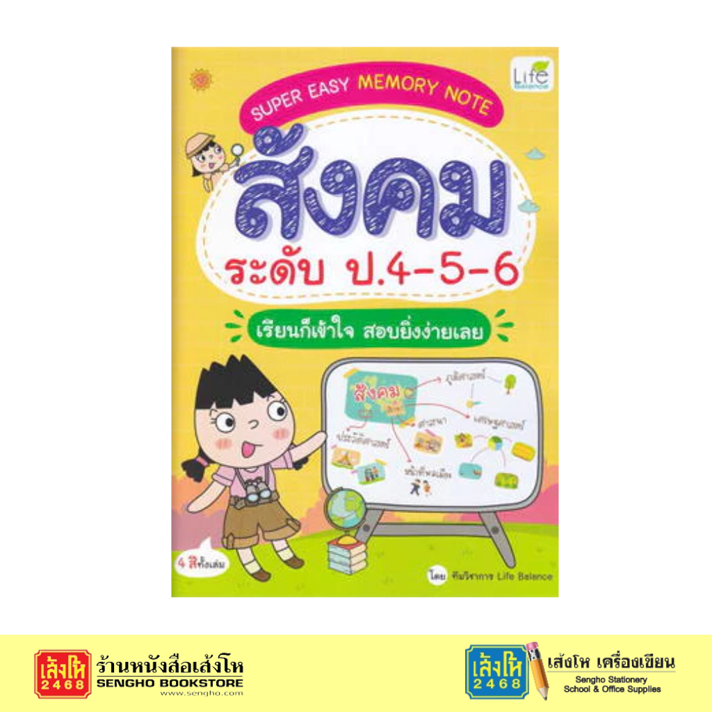 Super Easy Memory Note คณิต วิทย์ สังคม อังกฤษ ระดับชั้น ป.4 - ม.3 - รูปที่ 6