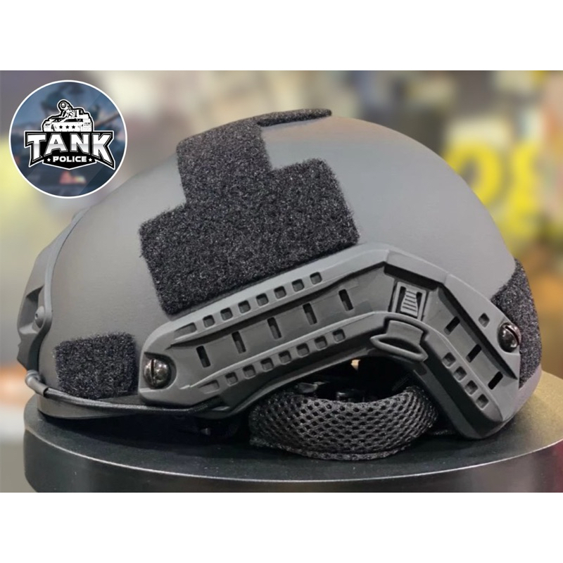 หมวกฟาส Fast Blacack สีดำ Bogie1