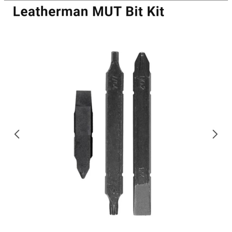 Leatherman MUT Bit Kit