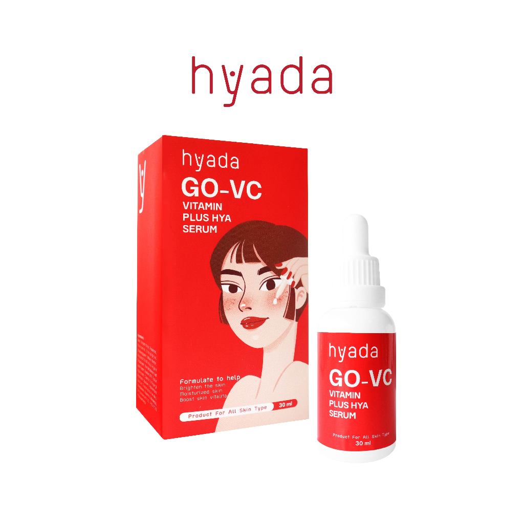 ส่งฟรี! ใหม่!! ขนาด 30 ml ไฮยาดา เซรั่มวิตซี ไฮยาลูรอน Hyada GO-VC serum แก้ปัญหาสิว ลดสิว กระชับรูขุมขน