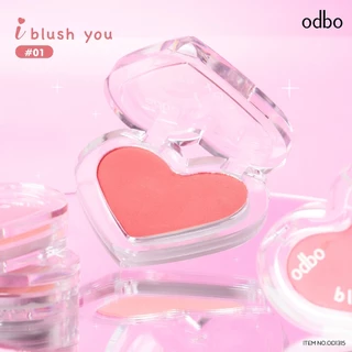 ODBO I BLUSH YOU OD1315 บลัชหัวใจ สีสวยละมุน
