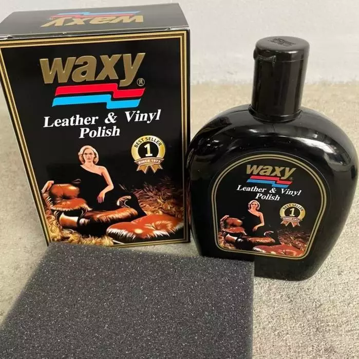 [🔥ของแท้] Waxy แว๊กซี่​ แว็กเคลือบเบาะหนัง เคลือบเงาเบาะ ป้องกันการแตกร้าว แห้งกรอบ และสีซีดจาง น้ำยารักษาเครื่องหนัง thumbnail 9