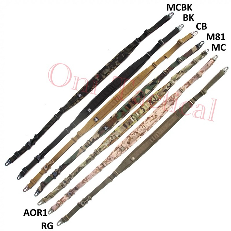 สายสะพายปืนทางยุทธวิถี 2 จุด ปลดเร็วทรงFerro พร้อมส่งในไทย