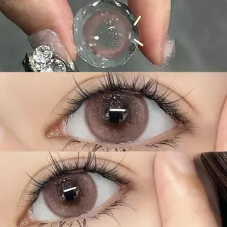 Midroo【COD】 บลิงบลิงๆ Roiki Brown🎀 เลนส์หวานๆ เหมาะกับเมื่อแต่งหน้าMonthly1คู่-14.2mm