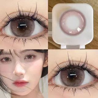 Midroo【COD】 บลิงบลิงๆ Roiki Brown🎀 เลนส์หวานๆ เหมาะกับเมื่อแต่งหน้าMonthly1คู่-14.2mm